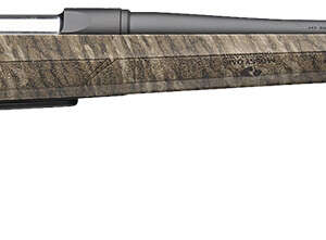 Browning 035841224 AB3  270 Win 4+1 22" Matte Blued Threaded Sporter Barrel, Matte Blued Drilled & Tapped Steel Receiver, Fixed w/Textured Grip Panels Mossy Oak Bottomland Composite Stock