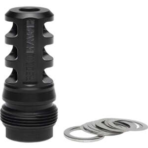 Browning 001293095 Xeno Recoil Hawg Black Matte Stainless Steel M13x1.25 Threads 2.20" OAL