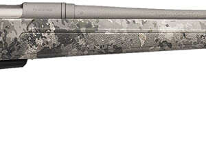 Winchester Repeating Arms 535800294 XPR Extreme 6.5 PRC 3+1 24" Tungsten Cerakote Fluted Threaded Barrel & Drilled & Tapped Steel Receiver, Fixed TrueTimber VSX Synthetic Stock