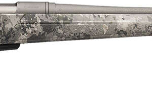 Winchester Repeating Arms 535800228 XPR Extreme 30-06 Springfield 3+1 24" Tungsten Cerakote Fluted Threaded Barrel & Drilled & Tapped Steel Receiver, Fixed TrueTimber VSX Synthetic Stock