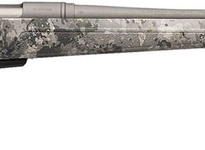 Winchester Repeating Arms 535800230 XPR Extreme 223 Rem 5+1 26" Tungsten Cerakote Fluted Threaded Barrel & Drilled & Tapped Steel Receiver, Fixed TrueTimber VSX Synthetic Stock