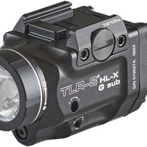 Streamlight 69478 TLR-8  Black Aluminum 1913 Short 1,000 Lumens Green Laser