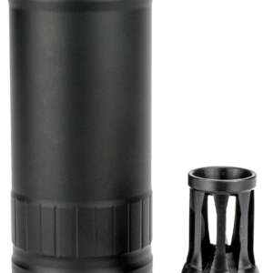 Kgm Suppressors RS-R556A1-QD-BLK R556A1  6mm/5.56 NATO Black Nickel Alloy/Stainless Steel 1/2"x28