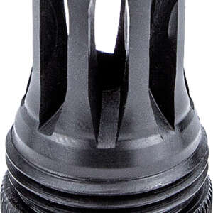 Kgm Suppressors A-QD-FH-S-3M Quick Detach Flash Hider Black Nitride Steel 3/4"x24 Threads