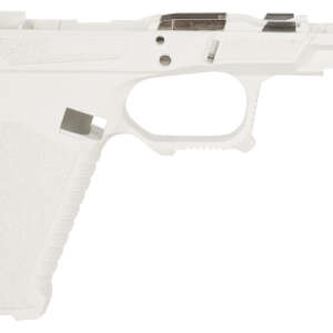 Sct Manufacturing 0225010100IF  Full Frame White 9mm Luger Polymer Frame