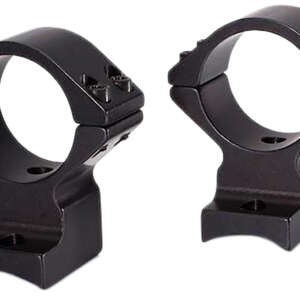 Talley 940769 Scope Mount/Ring Combo  Black Anodized Aluminum 1" Tube, CZ 600 Lux/600 Range, Medium Rings