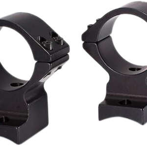 Talley 948X763 Scope Mount/Ring Combo  Black Anodized Aluminum 1" Tube, Fierce Rival/Edge/Reaper, Medium Rings