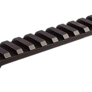 Talley PSM258160   Black Anodized Aluminum Picatinny Rail Mount Short Action 20 MOA