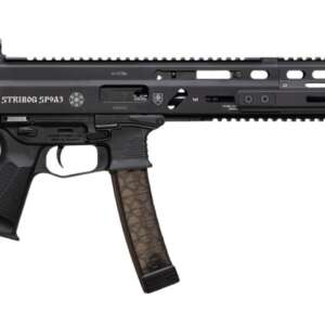 Grand Power 810091158005 Stribog SP9A3 9mm Luger 30+1 16" Black Barrel, Picatinny Rail Receiver & Grip