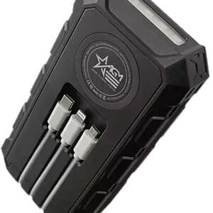 AGM Global Vision 6628XPB31 Solar Power Bank  Black 5V