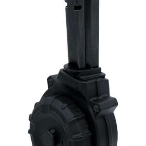 ProMag DRMA64   50rds Drum 40 S&W Black Polymer