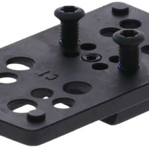 TruGlo TGTG8950C2 Pistol Red Dot Sight Mount  Black Nitride Fortress Steel Trijicon RMR Mount