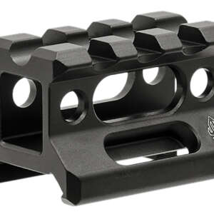 Leapers MTRSX8S Picatinny Riser  Matte Black Anodized Aluminum Picatinny Mount
