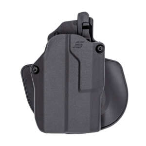 Safariland SOLIS12835A0C3412 Solis ALS  OWB Black Fits Glock 19 Left Hand