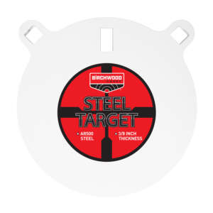 Birchwood Casey BC-RND8-38 Centerfire Target 3/8" AR500 Steel 8" Round Gong