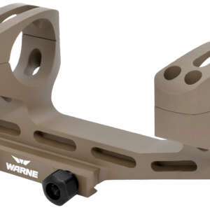 Warne LRSKEL30DE Skeletonized Scope Mount/Ring Combo Extended Dark Earth Aluminum 30mm Tube MSR 20 MOA