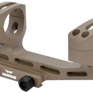 Warne LRSKEL34DE Skeletonized Scope Mount/Ring Combo Dark Earth Aluminum 34mm Tube MSR 20 MOA