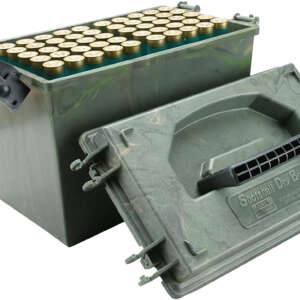 MTM Case-Gard SD1002009 Shotshell Dry Box  20 Gauge Gray 100 Shells