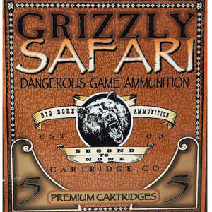 Grizzly Ammo GC458WM5   458WinMag 500gr Solid Brass 5 Per Box/10 Case