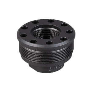 SilencerCo AC822 Alpha Direct Thread Mount Fits 9/16"x24 Black