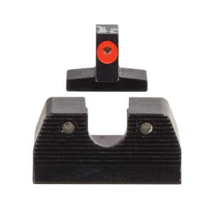Trijicon 600891 HD XR Night Sight Set Green Tritium/Orange Outline Front, Green Tritium Rear, Black Frame, Fits FN FNP/FNX