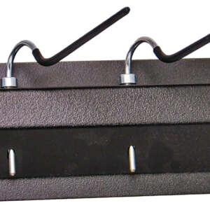 Berry's 52672 Gun Safe Pistol Rack Black Holds 4 Pistols