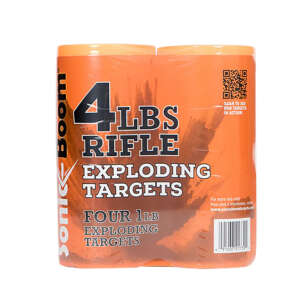 Sonic Boom/jerent SBT014P   Rifle Exploding Target 1 lb 4 Pack