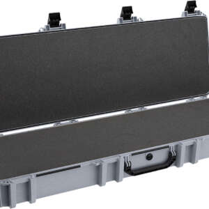 Pelican VCV8000000GRY Vault Double Rifle Case 53" Gray Polyethylene Foam Weather Resistant