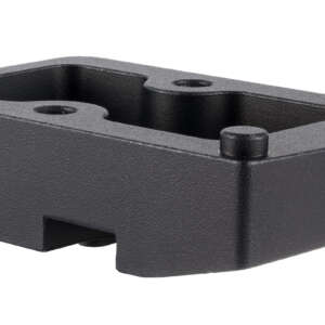 Trijicon AC32118 Accessory Plate  Q-LOC/RMR Footprint, Matte Black Aluminum