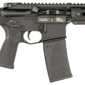Patriot Ordnance Factory 2172 P15 Constable 5.56 NATO 30+1 10.50" M-LOK Handguard, Black Anodized Aluminum Receiver w/Picatinny Rail, Black Polymer MFT Blade Stabilizer, MFT Grip