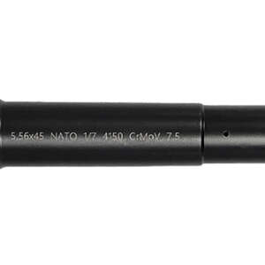 Lead & Steel Llc LS556MED-PIST-7.5 AR9  5.56NATO Government Profile Black Nitride Chrome Moly Vanadium