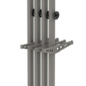 Novix/american Pride NX-4PCDW Double-Step Climbing Sticks Classic Aluminum 32" Long 9" Wide 4 Pack