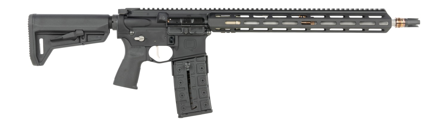 Q LLC Sugar Weasel *CA Compliant 5.56 NATO 10+1 16"Black Cerakote Aluminum Receiver w/Picatinny Rail, M-LOK Handguard, CMOE SL-K Black Polymer Stock, Black Polymer Grip