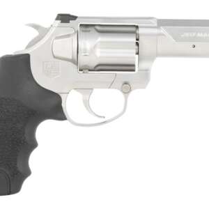 Diamondback DB0700S713 SDR DA/SA 357 Mag/38 Special +P 6 Shot 3" Glass Bead Stainless Steel Barrel, Cylinder & Frame, Black Hogue Rubber Grip, Exposed Hammer