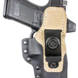 DeSantis Gunhide 230KJ9YZ0 Hyeye  IWB Black Kydex Belt Mount Ambidextrous