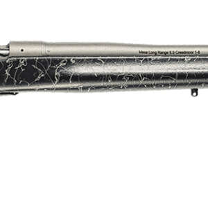 Christensen Arms 8010200201 Mesa Long Range 308 Win 4+1 16.25" Tungsten Gray Cerakote Threaded Barrel & Steel Drilled & Tapped Receiver, Black w/Gray Webbing Adj Cheek Riser Polymer Stock