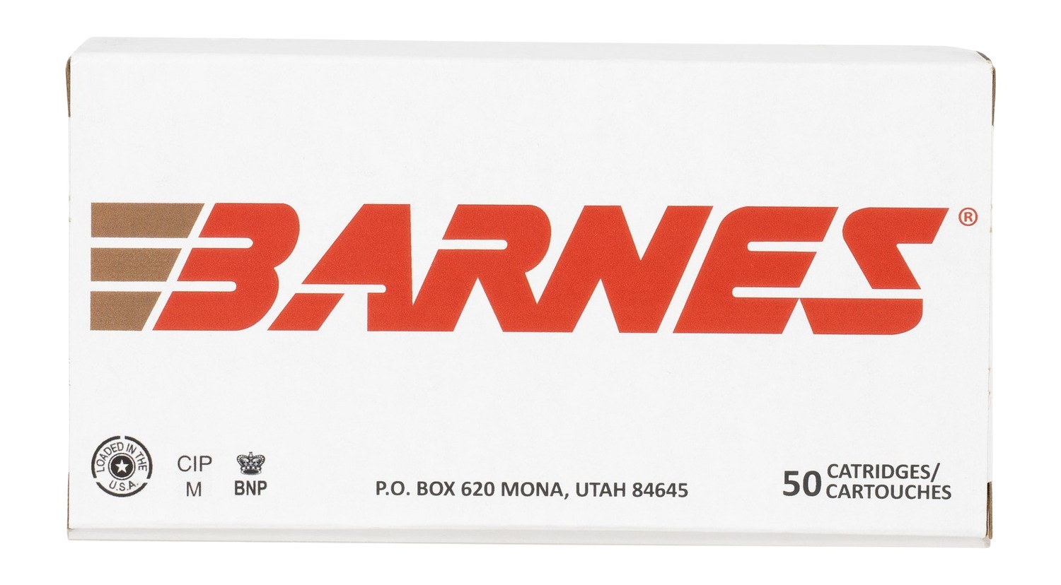 Barnes Bullets 32521 9mmLuger 115gr Sierra Jacketed Hollow Point 50 Per Box/10 Case