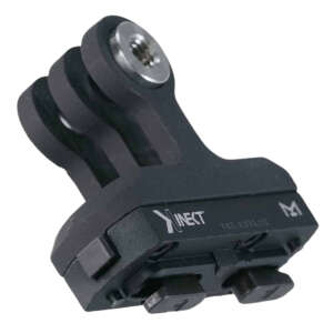 Kinetic Development Group KIN5-500  Go Pro Mount For Standard Magpul MLOK Slots Black Aluminum