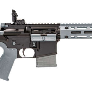 Tippmann Arms A101226 M4-22 LTE 22 LR 25+1 16" Black Parkerized Threaded Barrel, Matte Black Aluminum Receiver w/Picatinny Rail, Wolf Gray M-LOK Handguard Composite Forend, Black Polymer Stock, Gray G