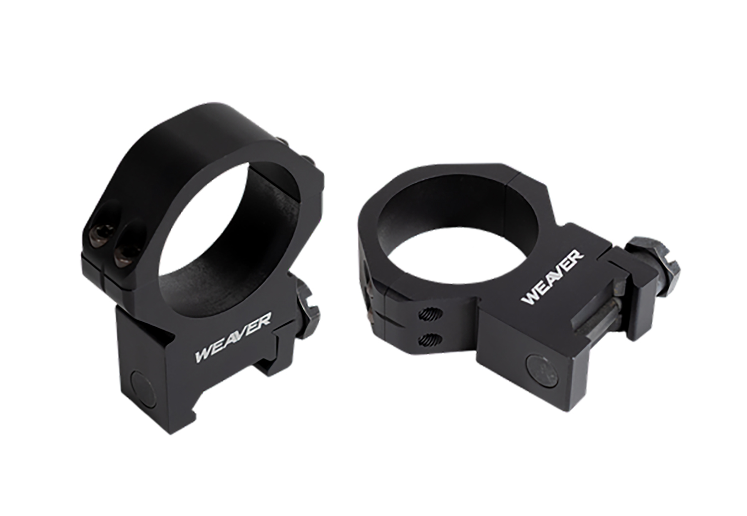 Weaver Mounts 99525 Precision Tactical Black Aluminum 34mm Tube Medium