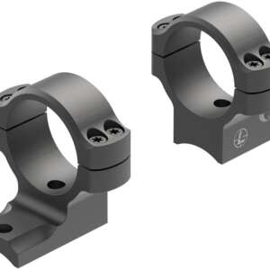 Leupold 187354 BackCountry Black Aluminum 30mm Tube Medium Fits Savage 10/110