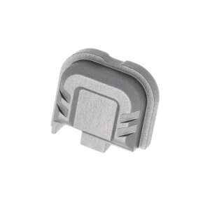 Tyrant CNC TDG43X48SPGREY Slide Cover Plate  Chevron Design Glock 43x/48 Grey Aluminum