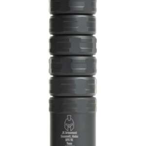 Jk Armament JK155RPX9K RPX 155 9mm 1.55" Black Aluminum/Titanium 1/2"x28