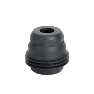 Jk Armament JK-MD-HDM24 Minimalist  45Cal Fits 1" Long 5/8"x24 Stainless Steel Nitride Black