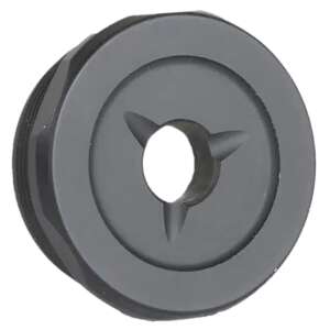 Jk Armament JK155LTEC45 LT Flash Reducer End Cap 45Cal Fits Aluminum Hard Anodized Black