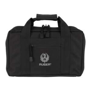 Allen 27959 Ruger Double Handgun Case Black Endura Holds 2 Handguns