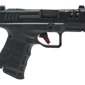 Sarsilmaz SAR9SCG3BL SAR9 SC Gen3 Sub-Compact 9mm Luger 15+1 3.30" Black Barrel, Black Steel Lightening Cut/Optic Ready/Serrated Slide, Black Polymer Frame & Textured Grip, RMSc Footprint
