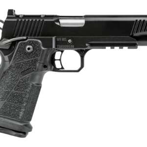 Kimber Mfg, Inc 3600302 DS Warrior 9mm Luger 20+1 5" Matte Stainless Barrel, KimPro Black Optic Cut/Serrated Slide, Black Stainless Steel Frame w/Beavertail & Picatinny Rail, Black Carbon Fiber Grip,