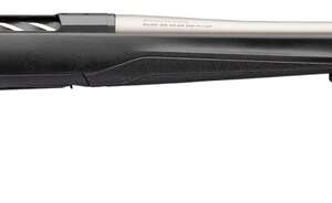 Browning 036118226 X-Bolt 2 Western Hunter Special Full Size 30-06 Springfield 4+1 22" Matte Stainless Threaded Barrel, Matte Stainless Steel Drilled & Tapped Receiver, Black Adj Comb Synthetic, Stock