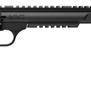 Browning 051613490 Buck Mark Hunter Varmint SR 22 LR 10+1 10.50" Matte Black Threaded Barrel, Matte Black Aluminum Frame w/Top & Lower Picatinny Rail, Rosewood Laminate w/Buckmark Grip